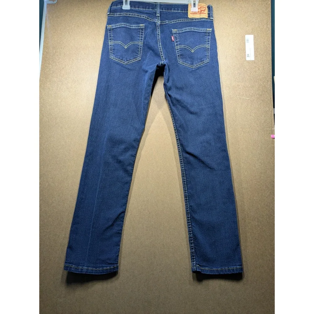 Levis 511 Slim Fit Jeans Mens 32x32 Dark Wash Indigo Denim Pants